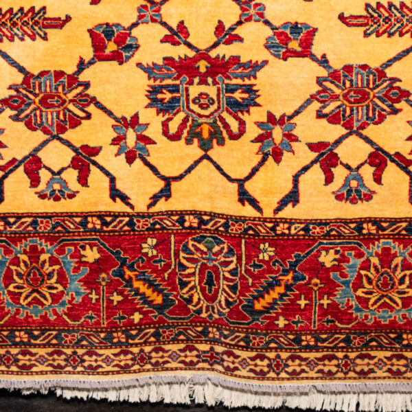 12’5” x 9’ Hand Woven Kazen Wool Rug - Image 5