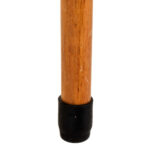 Vintage Wood Cane with Brass Horse Head Handle - Image 5