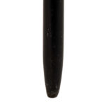 Vintage Black Walking Stick with Engraved Brass Knob - Image 4