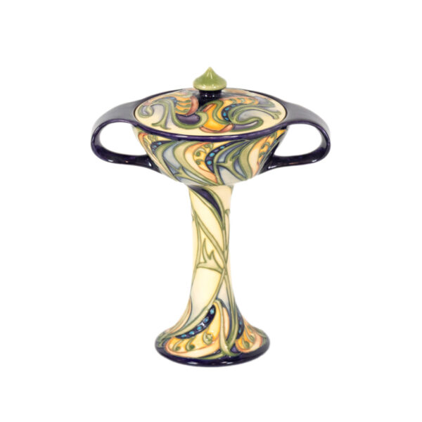 MOORCROFT POTTERY Bonbonniere with Lid - Image 1