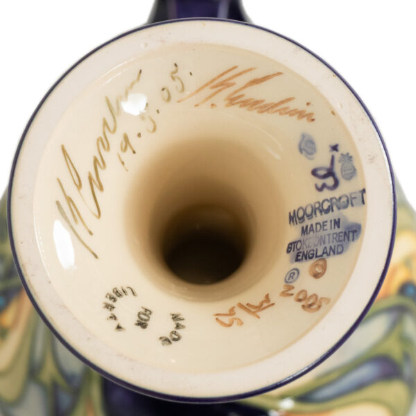 MOORCROFT POTTERY Bonbonniere with Lid - Image 5