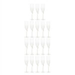 Set of 18 NACHTMANN Aspen Champagne Glasses