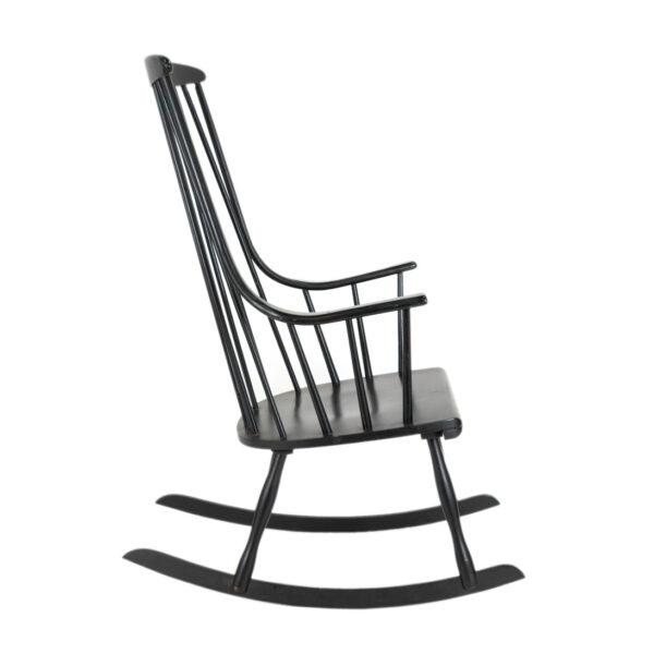 Vintage LENA LARSSON “Grandessa” Rocking Chair for Nesto Circa 1970 - Image 3