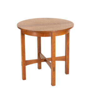 STICKLEY Mission Oak Quarter Sawn Oak Lamp Table