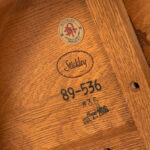 STICKLEY Mission Oak Quarter Sawn Oak Lamp Table - Image 5