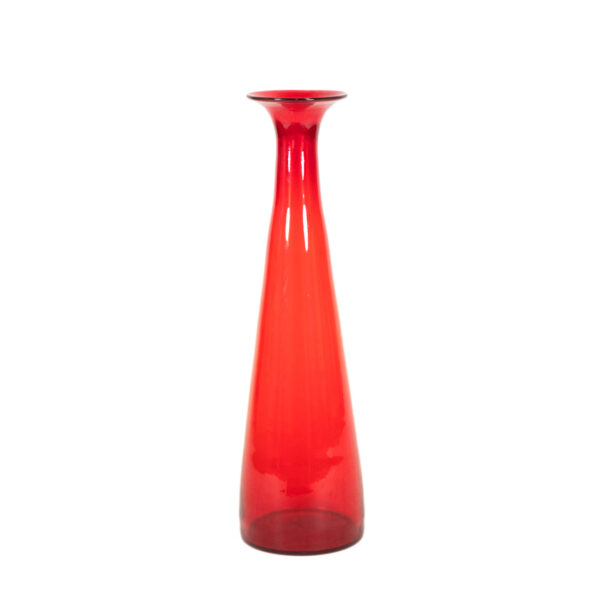 Vintage BLENKO 30” Tall Floor Vase Circa 1960 - Image 1