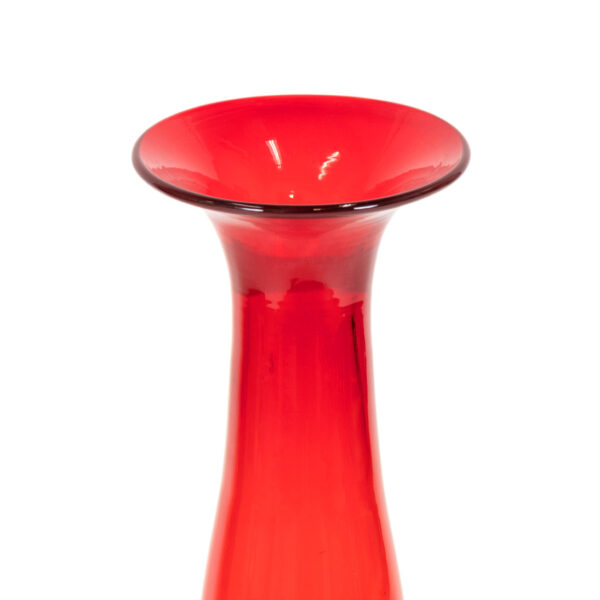 Vintage BLENKO 30” Tall Floor Vase Circa 1960 - Image 2