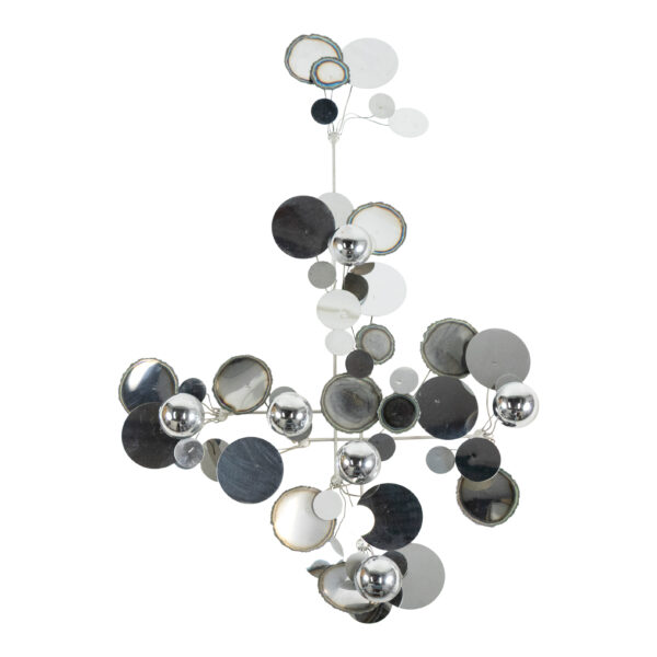 Rare Vintage CURTIS JERE “Raindrops” Sculpture Circa 1980 - Image 1
