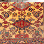 9’3” x 6’11” Hand Woven Kazan Wool Rug - Image 3
