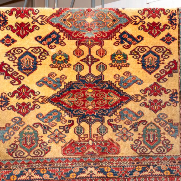 9’3” x 6’11” Hand Woven Kazan Wool Rug - Image 3