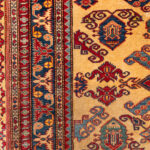 9’3” x 6’11” Hand Woven Kazan Wool Rug - Image 4