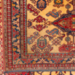 9’3” x 6’11” Hand Woven Kazan Wool Rug - Image 5