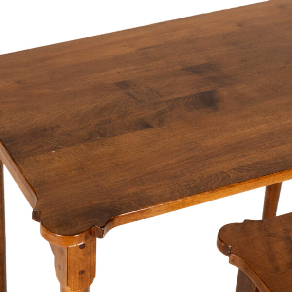 ETHAN ALLEN Maple Nesting Porringer Tables - Image 3