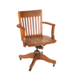 Oak Desk Chair - Image 5