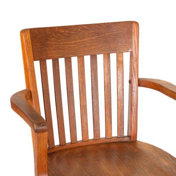 Oak Desk Chair - Image 2