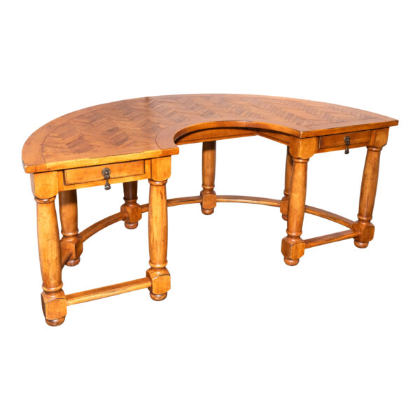 Parquet Top Hunt Desk - Image 2