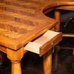 Parquet Top Hunt Desk - Image 5