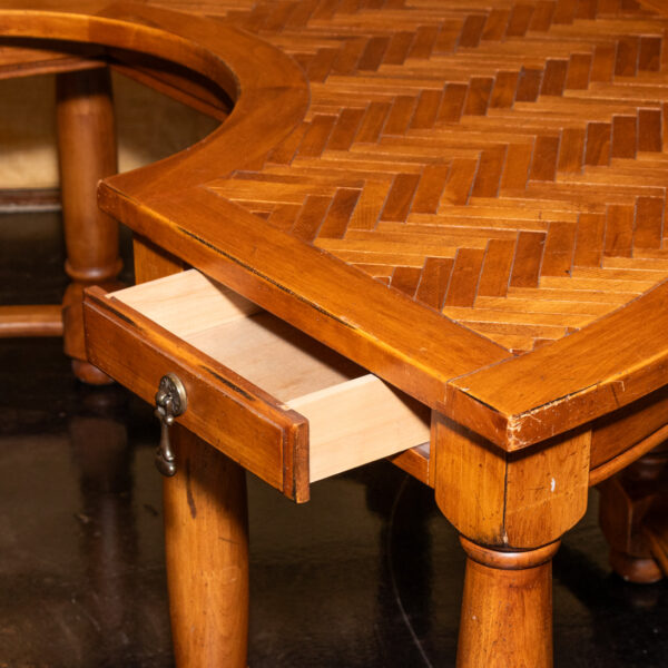 Parquet Top Hunt Desk - Image 4
