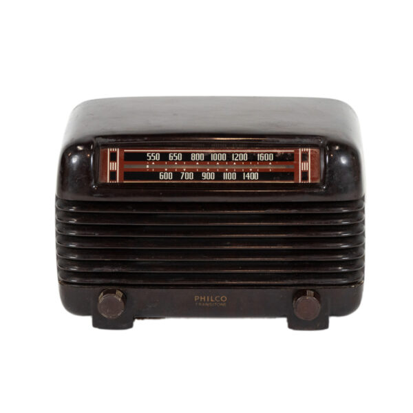 Vintage PHILCO Transitone Bakelite Radio - Image 1