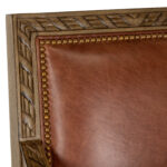 Pair of HANCOCK & MOORE Traditional Leather Bar Stools - Image 3