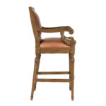 Pair of HANCOCK & MOORE Traditional Leather Bar Stools - Image 6