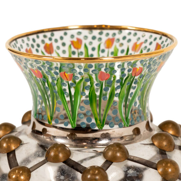 MACKENZIE-CHILDS Circus Collection William Vase - Image 2
