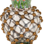 MACKENZIE-CHILDS Circus Collection William Vase - Image 4