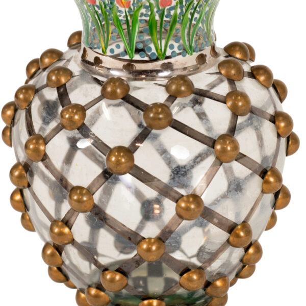 MACKENZIE-CHILDS Circus Collection William Vase - Image 4