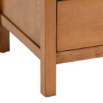 Three Drawer Nightstand in Light Finish with Power Hub - Image 5
