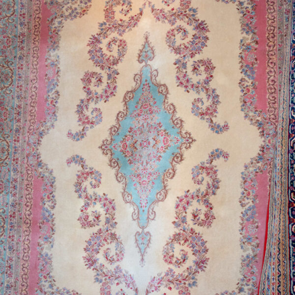 10’ x 14’ KARASTAN Kirman Machine Made Wool Rug - Image 3
