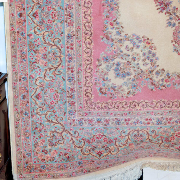 10’ x 14’ KARASTAN Kirman Machine Made Wool Rug - Image 5
