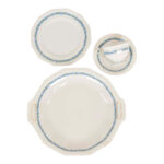 33 Piece ROSENTHAL CONTINENTAL Blue Garland China - Image 2