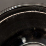 LEANDRA DRUMM Etched Glass Pedestal Bowl - Image 6