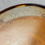 Signed LUIGI MELLARA Murano Glass Centerpiece Bowl - Image 5