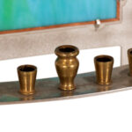 SEEKA Hanukah Symbols Menorah - Image 3