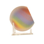 PAUL HARRIE “Rainbow Zephyr” Glass Paperweight - Image 3
