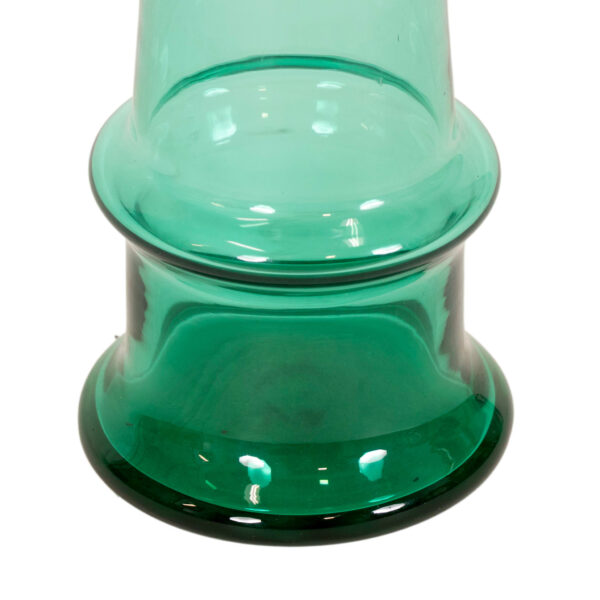 Rare Vintage BLENKO “Bamboo” Vase in Juniper Circa 1950s - Image 3