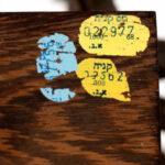 MENAHEM BERMAN Bronze and Rosewood Brutalist Menorah - Image 5