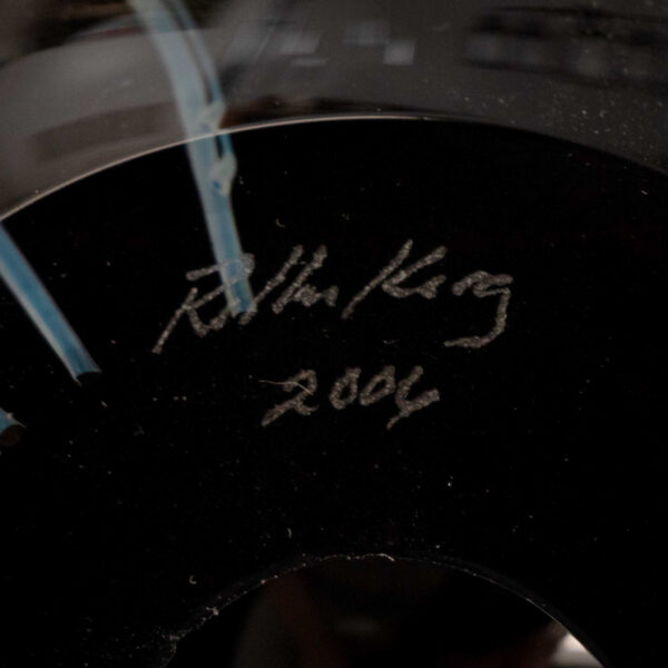 ROLLIN KARG Signed Glass Sculpture on Original Base - Image 6