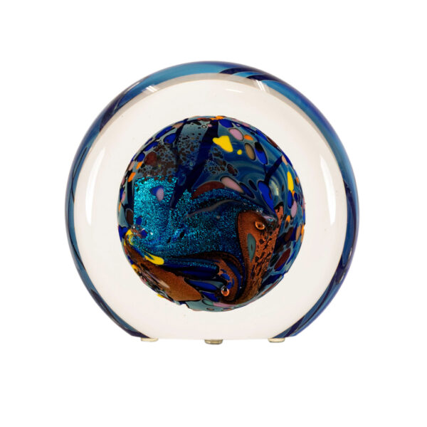 ROLLIN KARG Original Signed Glass Sculpture - Image 1