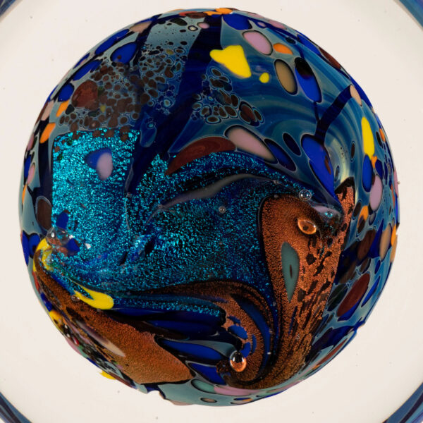 ROLLIN KARG Original Signed Glass Sculpture - Image 2
