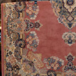 13’7” x 9’9” Machine Made Persian Style Floral Wool Rug - Image 5
