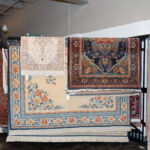7’11” x 5’2” Machine Made Heriz Wool Rug - Image 2