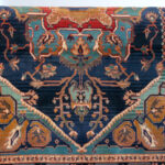 7’11” x 5’2” Machine Made Heriz Wool Rug - Image 3