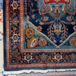 7’11” x 5’2” Machine Made Heriz Wool Rug - Image 5