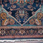 7’11” x 5’2” Machine Made Heriz Wool Rug - Image 4