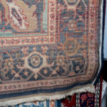 7’11” x 5’2” Machine Made Heriz Wool Rug - Image 7