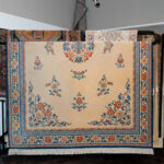 12’ x 8’7” KARASTAN Chinese Medallion Machine Made Wool Rug - Image 2