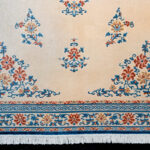 12’ x 8’7” KARASTAN Chinese Medallion Machine Made Wool Rug - Image 4