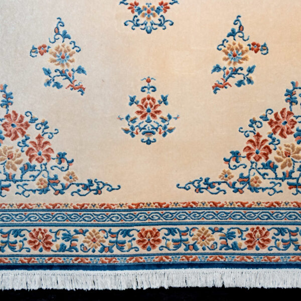12’ x 8’7” KARASTAN Chinese Medallion Machine Made Wool Rug - Image 4